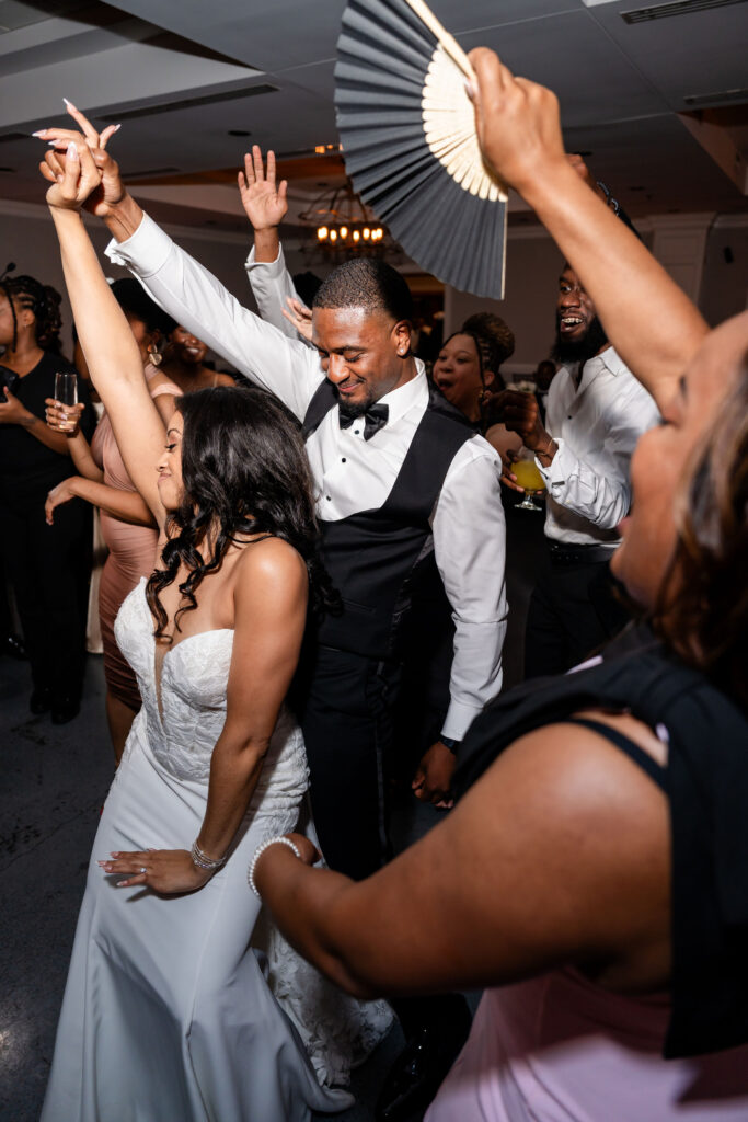 Quiet candid moments between the couple made the day feel just as intentional as it was beautiful.